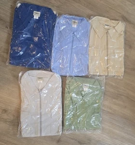 5 Duke Haband camicia gilet uomo con zip e tasche taglia M - Foto 1 di 5