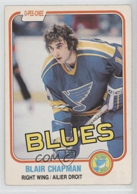 1981-82 O-Pee-Chee Blair Chapman #291 - Image 1 of 2