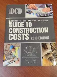 2018 DCD Guide to Construction Costs by Bni Building News (2017, Trade... - Picture 1 of 2