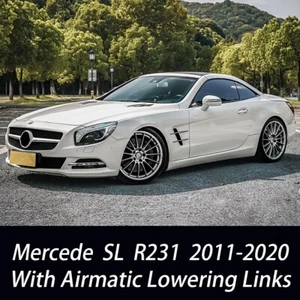 For 13-20 Mercedes Benz SL63 SL600 Adjustable Lowering Links Suspension Kit R231 - Picture 1 of 9