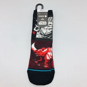 Stance Star Wars Disney MANGA MUDHORN KIDS Large 3-5.5 Crew Socks - Picture 1 of 4