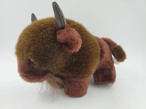 Peluche Nanco marrón bisonte 11" x 6" búfalo - Imagen 1 de 9