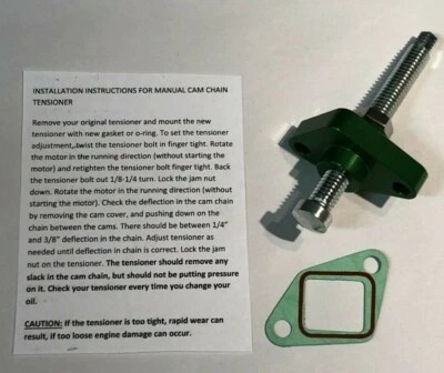 Ajustador manual tensor de cadena de levas Husqvarna 2005-2010 SM510R SMR510 VERDE Foto 1 de 4