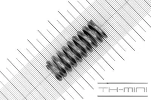 Compression spring 3 mm applied 17.5x45 mm 34.8 kg spiral stainless steel stainless metal - Picture 1 of 1