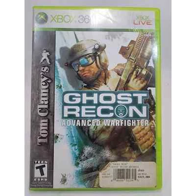 Xbox 360 Ghost Recon Advanced Warfighter Tom Clancy's 2006 - Image 1 of 4