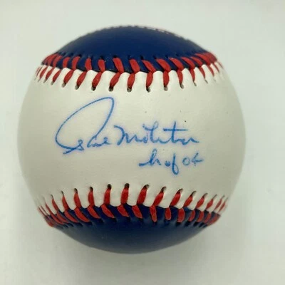 Paul Molitor Hall Of Fame 2004 Signed Commemorative Baseball JSA COA - Image 1 of 4