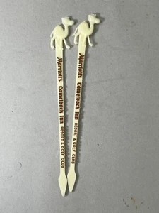 Marriott's Camelback Inn Resort & Golf Vintage Swizzle Stir Stick Garnish Pick - Picture 1 of 6