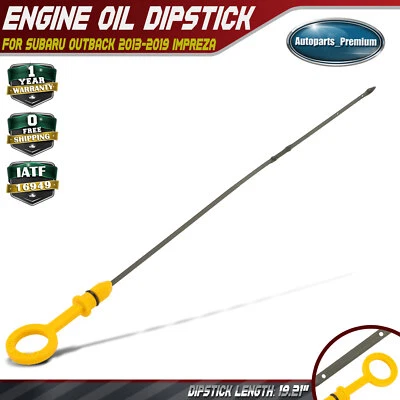 Vareta de óleo do motor para Subaru Outback 2013-2019 Impreza 2013-2017 Legacy 13-19 - Imagem 1 de 4