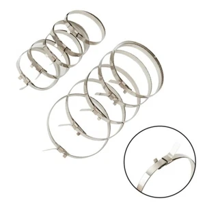 10 Stück Auto ATV CV Joint Axle Boot Clamp Zange Clip CV BOOT CLAMPS Kit - Picture 1 of 17