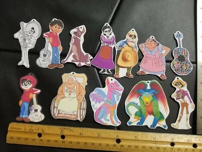 迪士尼可可圣诞装饰品 12 件套装饰品 Miguel Dante Pepita - 龙 — 第 1/4 张图片