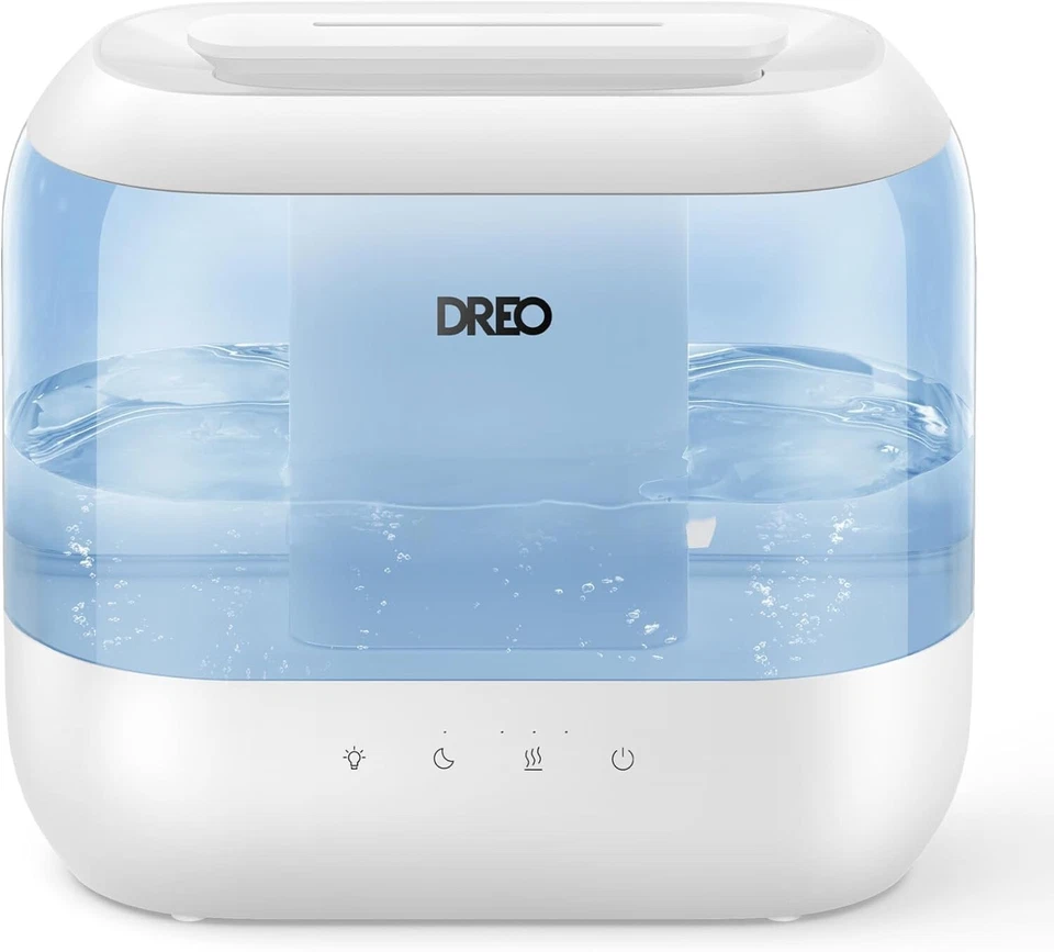 Dreo 4L Top Fill Cool Mist Humidifier for Bedroom DR-HHM001