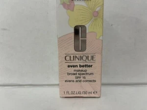 Clinique Even Better Makeup Broad Spectrum SPF 15 Foundation, 1 oz, CHOOSE SHADE - Picture 1 of 79
