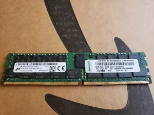 Used Micron 32 GB (1x32GB) PC4-2400T Memory Ram 2Rx4 - Picture 1 of 1