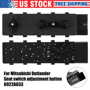 Interruptor de ajuste del asiento eléctrico del lado izquierdo OEM para Mitsubishi Outlander Asx 6922A033 - Imagen 1 de 9