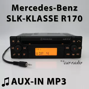 Mercedes Audio 10 CD MF2910 MP3 AUX-IN R170 Radio CD-R SLK-Klasse W170 Autoradio - Bild 1 von 11