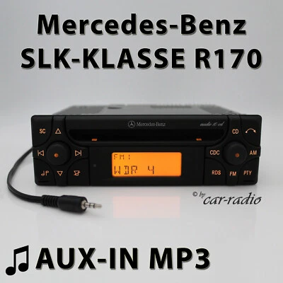 Mercedes Audio 10 CD MF2910 MP3 AUX-IN R170 Radio CD-R SLK-Klasse W170 Autoradio - Bild 1 von 4