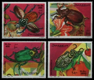 Somalia 1998 - Mi-Nr. 683-686 ** - MNH - Käfer / Beetles - Bild 1 von 1