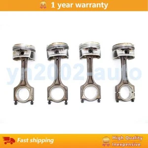 4x Connecting Rods & Pistons Rings Set For BMW Mini Cooper S N13 N18 1.6L Engine - Bild 1 von 9