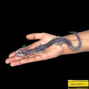 "Dragón articulado impresión 3D 12,5" - ¡32 cm de largo! - Imagen 1 de 5