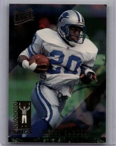 1993 Fleer Ultra Touchdown Kings Barry Sanders #7 HOF - Picture 1 of 2