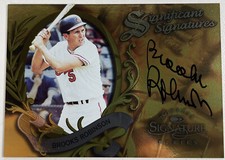 1997 BROOKS ROBINSON Donruss Signature Significant Signatures Auto #ed 845/2000