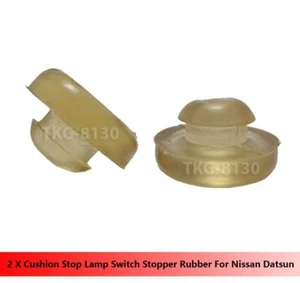 2 X Cushion Stop Lamp Switch Stopper Rubber For Nissan / Datsun - Picture 1 of 5