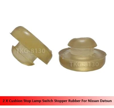 2 X Cushion Stop Lamp Switch Stopper Rubber For Nissan / Datsun - Image 1 of 4