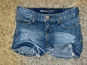 EUC Girl's LOT OF 4 GYMBOREE, GAP, JUSTICE, CIRCO Summer Shorts Size 6 - Picture 1 of 4