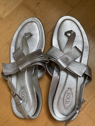TOD’S Sandali argento Tod's taglia 5 5