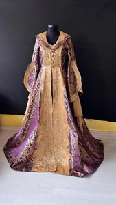 Traditional Turkish Dress Bindalli Kaftan ,Turkish Ethnic Folk Wedding Women - Picture 1 of 9