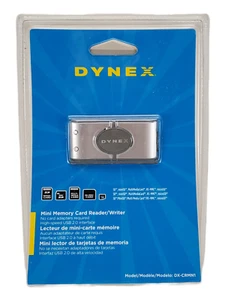 Dynex DX-CRMN1 Memory Card Reader Writer for SD SDHC RS-MMC Mini-SD Micro-SD M2 - Picture 1 of 3