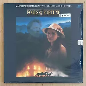 FOOLS OF FORTUNE (1990) Sealed Laserdisc Drama Romance Irish Farmers Uprising - Imagen 1 de 6