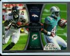 2012 Topps NFL PA-MM featuring Broncos Willis McGahee plus Dolphins Lamar Miller