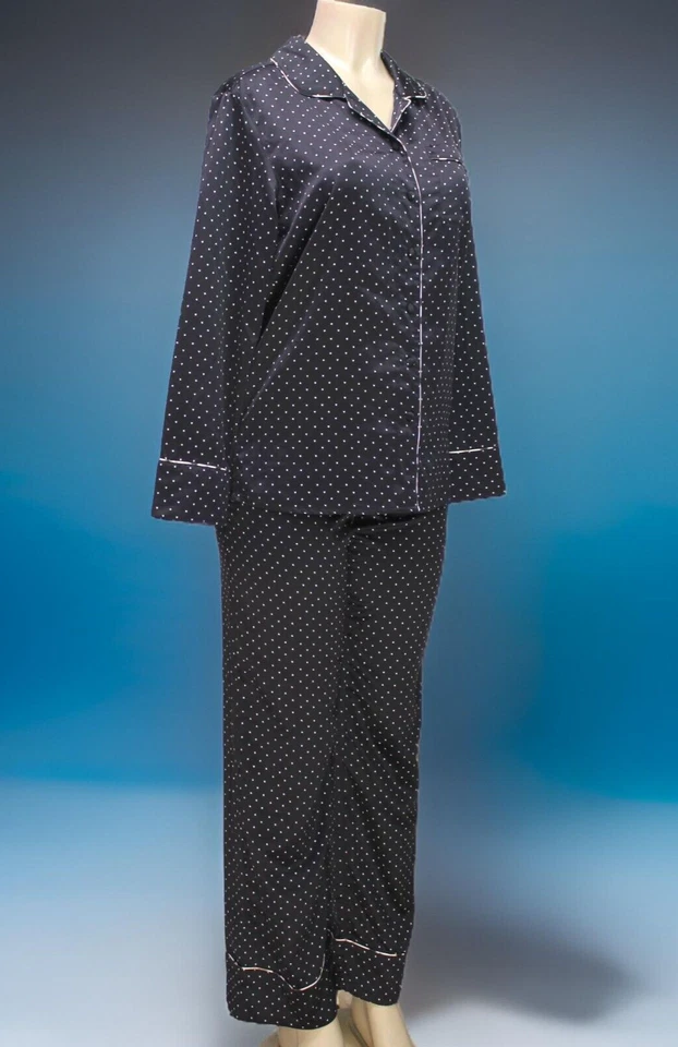 Conjunto de pijama para mujer Cosmopolitan negro talla S Foto 1 de 4