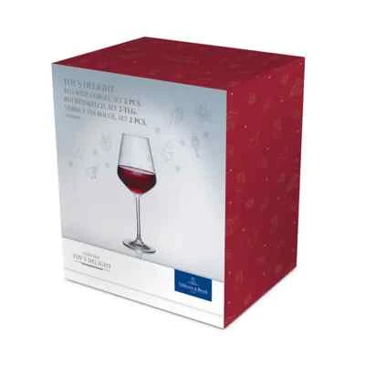 Villeroy & Boch TOY'S DELIGHT Red Wine Glasses s/2