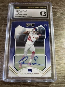 CSG 9.5 2021 PANINI PLAYOFF DARIUS SLAYTON AUTOGRAPH ✍️ - Picture 1 of 2