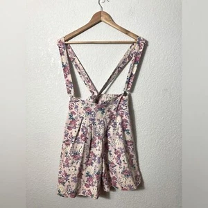 Vintage SWAT 100% cotton floral romper size 14.5 - Picture 1 of 9