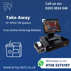 New POS Till System For Takeout Quick Service Businesses - Picture 1 of 8