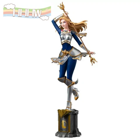 League of Legends LUX Pen Figure Luxanna Crownguard Pen 3D Ballpoint Pen Gifts Cover
