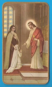 Gesù Prima Comunione NB 301 santino holy card image pieuse heilige karte MA1038 - Imagen 1 de 2