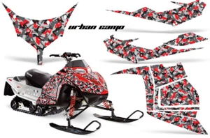 Sled Graphic Decals Stickers For Polaris Race IQ 600 2005-2018 URBAN CAMO R - Picture 1 of 3