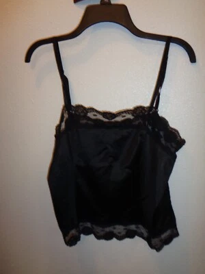 Cami negra para mujer Warner's talla 38 estilo 55244 Foto 1 de 4