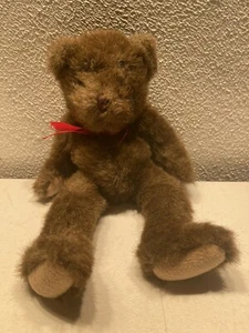 Vintage 1985 The Boyds Collection Teddy Bear - Jointed Plush Stuffed Animal 12" - Picture 1 of 3