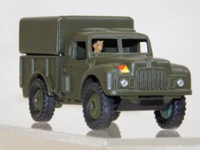 CLEAN VINTAGE Dinky 641 Army 1 Ton Cargo Truck Mecanno 1954 military army green - Image 1 of 4