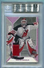 2001-02 BAP Ultimate Memorabilia In The Numbers Martin Brodeur 2/20