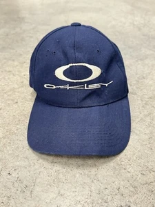 Vintage Oakley Software Matter Hat Cap Snapback O Matter Navy Blue - Bild 1 von 8