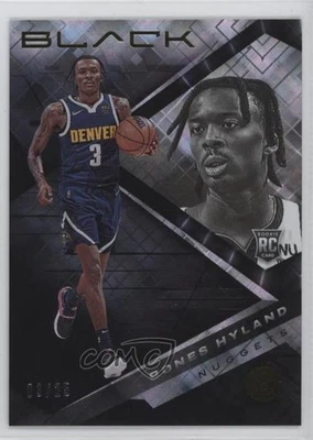 2021-22 Panini Black Rookie Gold /25 Bones Hyland #82 Rookie RC - Image 1 of 2