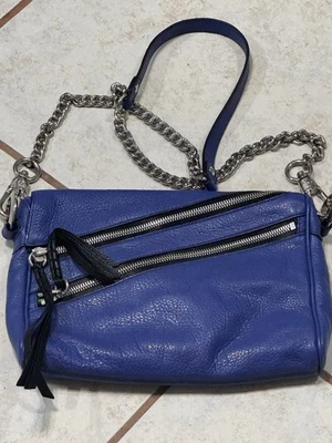 Bolso Bandolera ORYANY Periarruga Azul Cuero Guijarro Foto 1 de 4