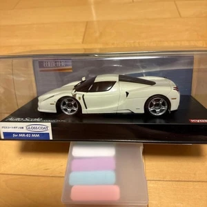 Kyosho AutoScale Ferrari Enzo White Mini-Z Body 1/28 Model Car Display - Picture 1 of 5