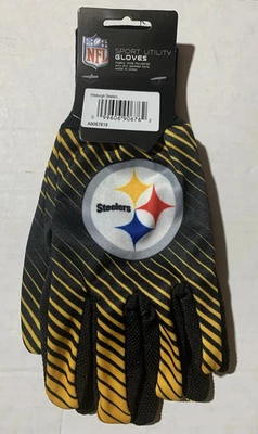 Guantes Pittsburgh Steelers Deportivos Utilidad Logo Oficial Win-Craft Adulto OSFM Foto 1 de 2
